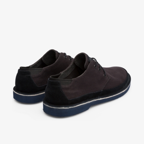 Camper Morrys Formal Shoes Black - Mens Singapore MPLPBT-412